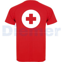 Camiseta Socorrista Cruz Roja Talla Xl